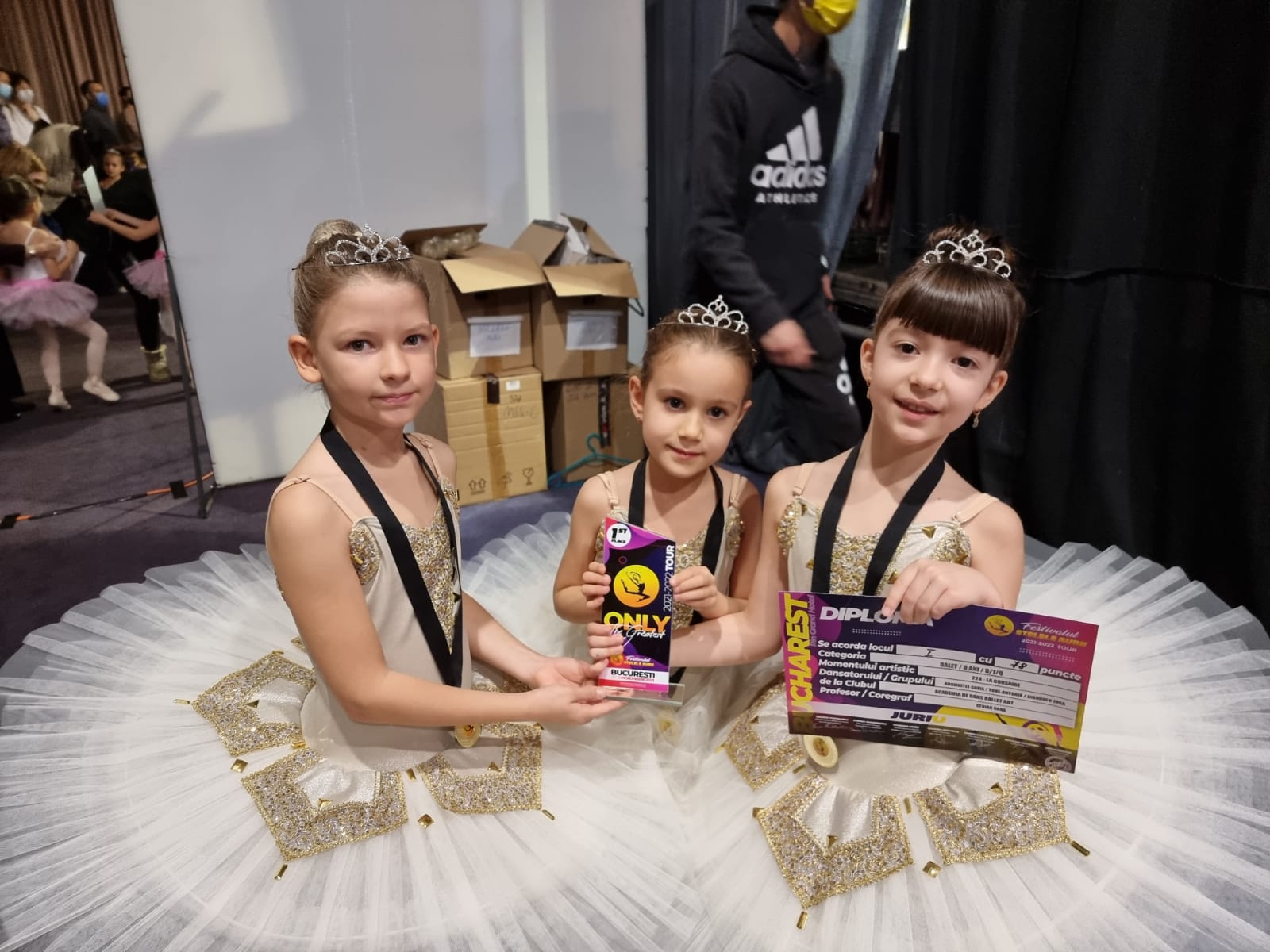 Noi premii obținute de „Ballet Art” la Festivalul de Dans „Stelele Aurii”